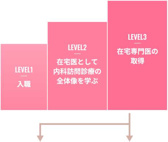 医師のキャリアラダー